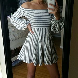 LUXXEL STYLISH THICK KNIT DRESS.🍁 GREAT 4 FALL🍂